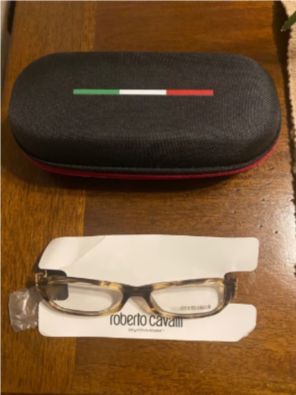 Roberto cavalli brown tortoise shell glasses